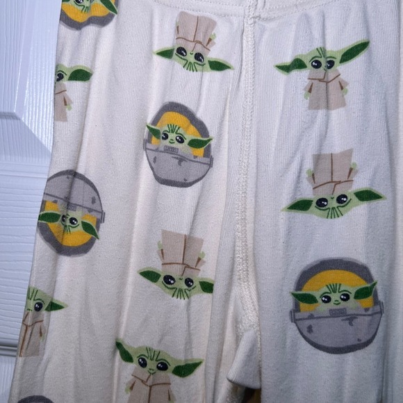Hanna Andersson Star Wars Pajama Pants Boy's Size 10 Yoda Disney Character - Picture 2 of 4